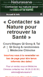 Mobile Screenshot of naturasana.fr